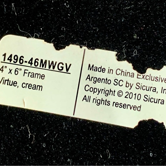 sicura italian designs Photos Frame 5/7” - Picture 3 of 13